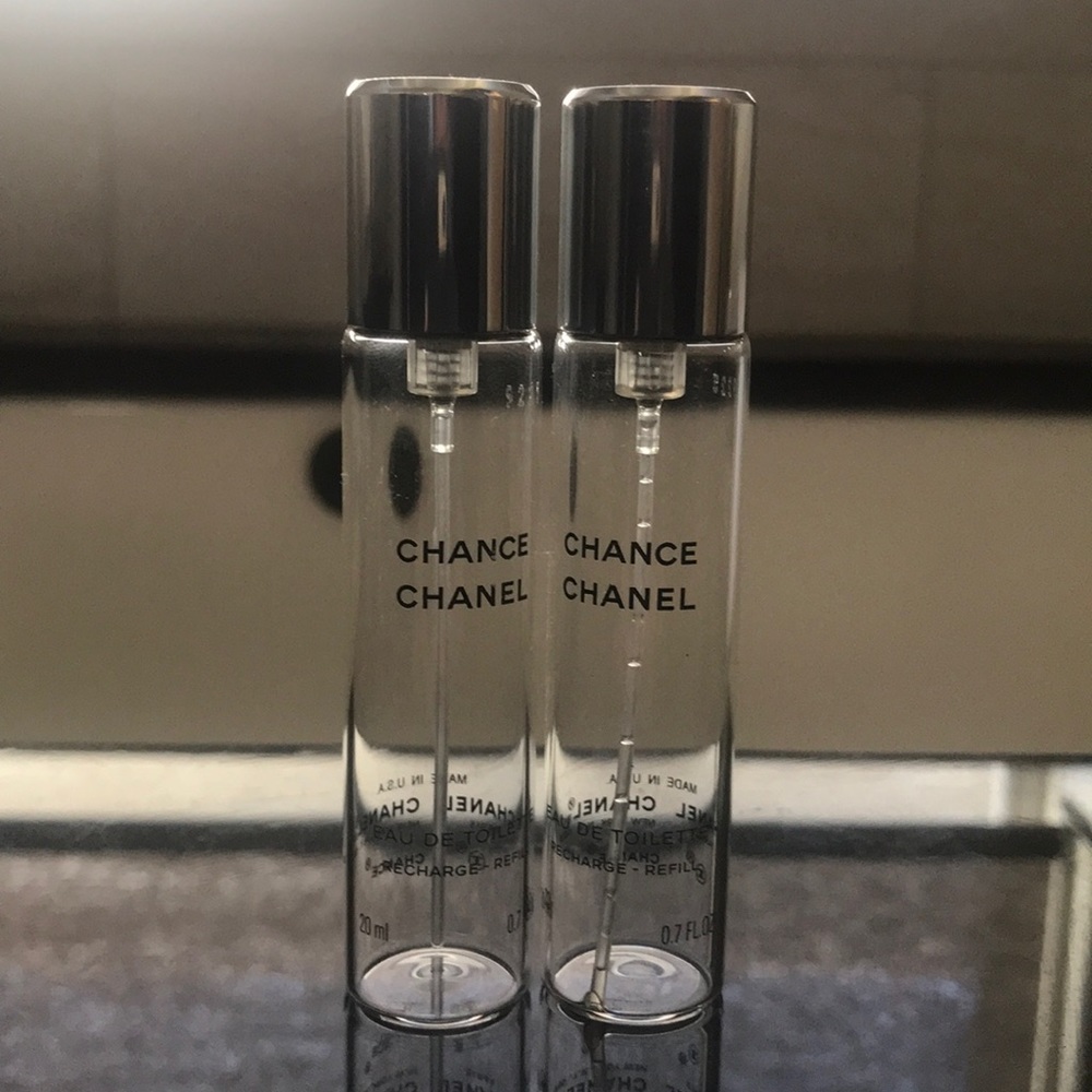 Chanel CoCo empty refill bottles
